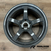 Gram Lights 57CR 18x9.5 +22/18x10.5 +22 5x114.3 Glossy Gray (Staggered, Set of 4) WGCRX22EAG/WGCRAC22EAG